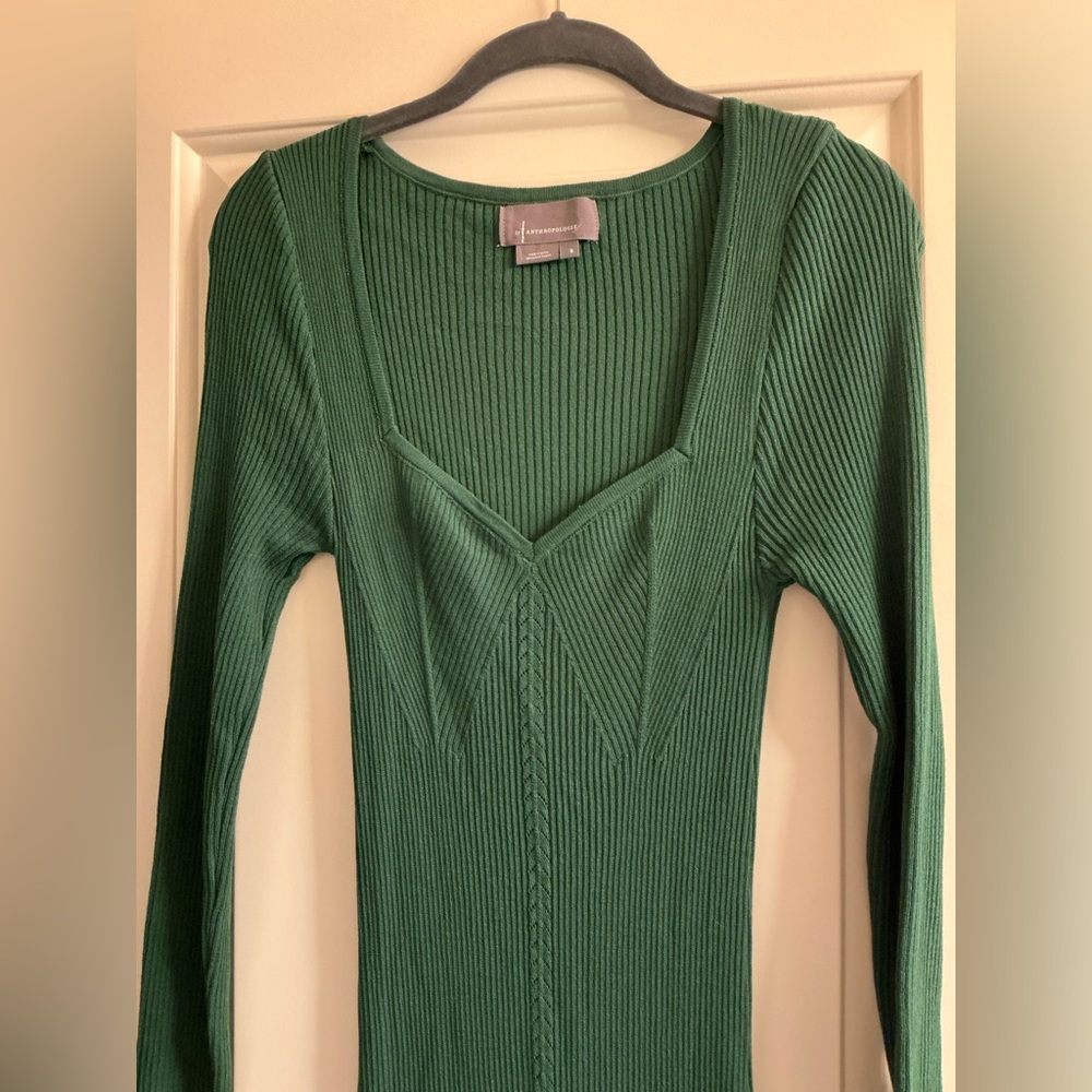 Anthropologie Seamed Dress Size Small - Picture 7 of 10